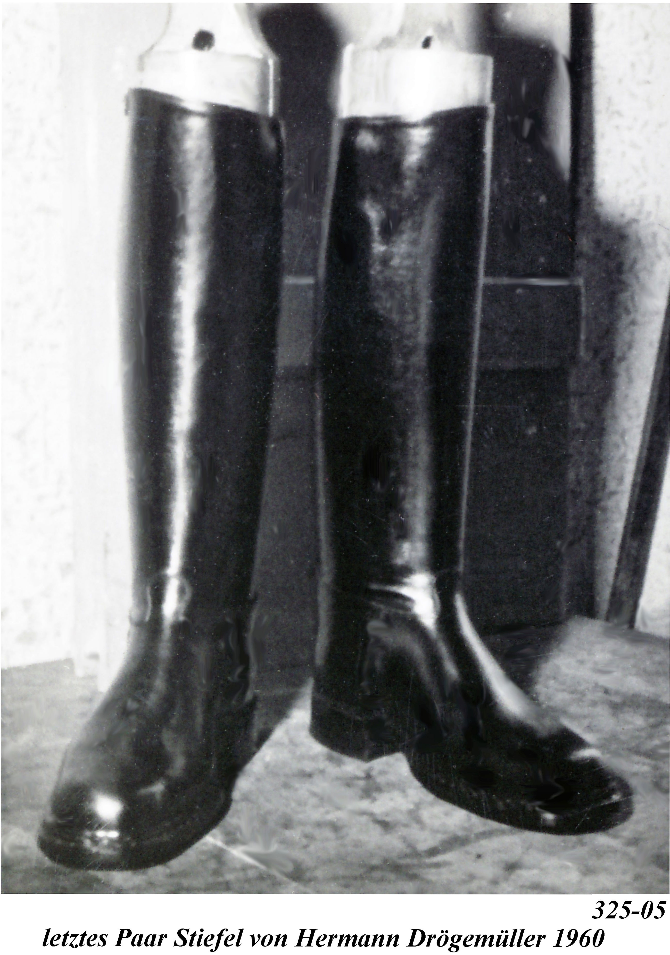 Letztes Paar Stiefel von Hermann Drögemüller 1960